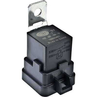 HELLA 007794311 12V 20/40 Amp SPDT RES relä med väderbeständig konsol HELLA 007794311 12V 20/40 Amp SPDT RES relä med väderbeständig konsol