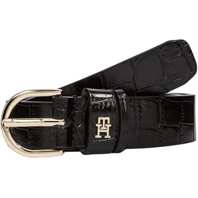 Tommy Hilfiger kvinnors ESSENTIAL EFFORTLESS 2.5 CROC GO AW0AW17755, svart, 135, svart (svart), 135 Tommy Hilfiger kvinnors ESSENTIAL EFFORTLESS 2.5 CROC GO AW0AW17755, svart, 135, svart (svart), 135