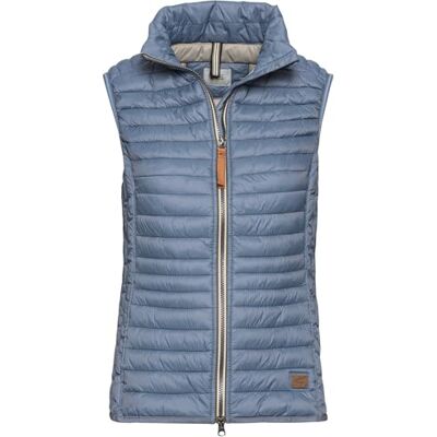 camel active camel aktiv kort lätt quiltad väst med elastiska manschetter, Mellanblå, 48 camel active camel aktiv kort lätt quiltad väst med elastiska manschetter, Mellanblå, 48