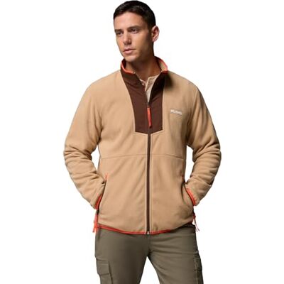 Columbia Sequoia Grove Fleecejacka med Hellång Dragkedja, Ytterplagg Polyfleece, Miljövänligt Tyg, Säkra Fickor, Flexibel Kant Herr Columbia Sequoia Grove Fleecejacka med Hellång Dragkedja, Ytterplagg Polyfleece, Miljövänligt Tyg, Säkra Fickor, Flexibel Kant Herr