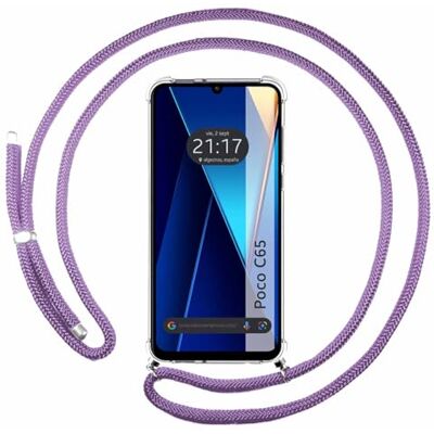 TUMUNDOSMARTPHONE Xiaomi Poco C65 Lila - Mobilskal TUMUNDOSMARTPHONE Xiaomi Poco C65 Lila - Mobilskal