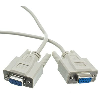 KALEA-INFORMATIQUE RS232 DB9 hona till DB9 hona seriell datakabel med NULL-MODEM crossover-kabel KALEA-INFORMATIQUE RS232 DB9 hona till DB9 hona seriell datakabel med NULL-MODEM crossover-kabel