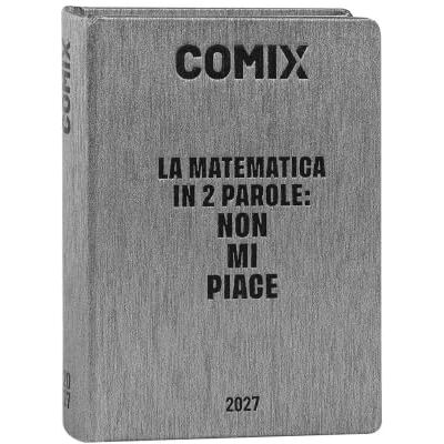 COMIX Dagbok 2027 16 månader, dagbok för mellanstadiet och gymnasiet, med hårt fodral, 576 sidor med grafik och serier, perfekt för pojkar och flickor, ministorlek 11 x 15,3 cm COMIX Dagbok 2027 16 månader, dagbok för mellanstadiet och gymnasiet, med hårt fodral, 576 sidor med grafik och serier, perfekt för pojkar och flickor, ministorlek 11 x 15,3 cm