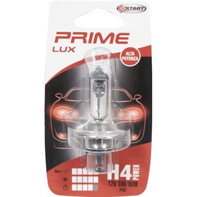START H4 12V 100/80W P43t enkel halogen billampa START H4 12V 100/80W P43t enkel halogen billampa