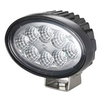 HELLA LED Arbetsstrålkastare Oval 100 12V / 24V 1700lm påbyggd/skruvad svängbar monteringsbygel Fjärrbelysning Kontaktutförande: DEUTSCH kontakt 1GA 996 661-011 HELLA LED Arbetsstrålkastare Oval 100 12V / 24V 1700lm påbyggd/skruvad svängbar monteringsbygel Fjärrbelysning Kontaktutförande: DEUTSCH kontakt 1GA 996 661-011