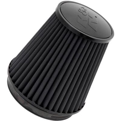 K&N Universal klämma på luftfilter: Hög prestanda, premium, tvättbar, ersättningsfilter: Fläns diameter: 15 cm, filterhöjd: 18 cm, fläns längd: 1 tum, form: rund avsmalnad, RU-3101HBK K&N Universal klämma på luftfilter: Hög prestanda, premium, tvättbar, ersättningsfilter: Fläns diameter: 15 cm, filterhöjd: 18 cm, fläns längd: 1 tum, form: rund avsmalnad, RU-3101HBK