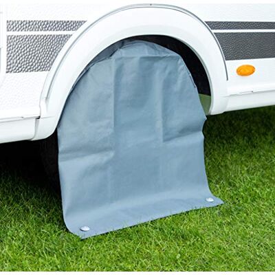 Cartrend 10685 Caravan hjulskydd XL hjulskydd däckväska skyddshölje vattentätt, för 15 till 17 tum däckstorlek Cartrend 10685 Caravan hjulskydd XL hjulskydd däckväska skyddshölje vattentätt, för 15 till 17 tum däckstorlek