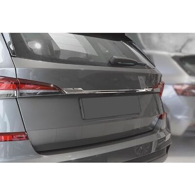 Avisa krom rostfritt stål trimlist för baklucka kompatibel med Skoda Kamiq (NW4) 2019–2024 & Facelift 2024– Avisa krom rostfritt stål trimlist för baklucka kompatibel med Skoda Kamiq (NW4) 2019–2024 & Facelift 2024–
