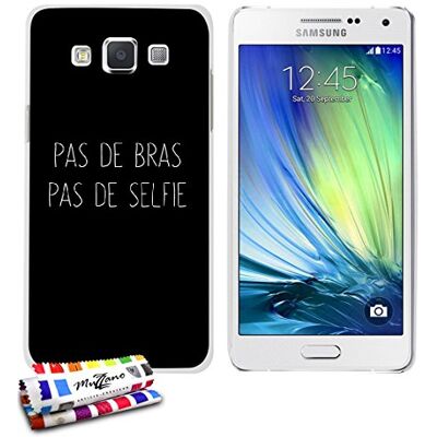 MUZZANO - Galaxy A5 - Vit - Mönster - Telefonfodral MUZZANO - Galaxy A5 - Vit - Mönster - Telefonfodral
