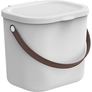 Rotho Babydesign YUMA Mini Diaper Pail Blöjpåse tillverkad av återvunnen plast, hygienisk och miljövänlig – med lock och bärhandtag, vit, 6 liter Rotho Babydesign YUMA Mini Diaper Pail Blöjpåse tillverkad av återvunnen plast, hygienisk och miljövänlig – med lock och bärhandtag, vit, 6 liter