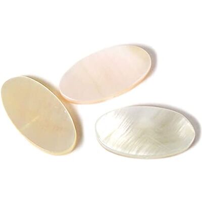 INNSPIRO Pärla naturlig glänsande oval pärlemor skal 20x10mm. 250gr. 154u. INNSPIRO Pärla naturlig glänsande oval pärlemor skal 20x10mm. 250gr. 154u.