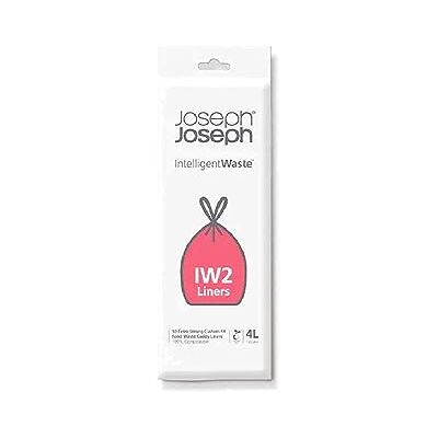 Joseph Joseph IW2 trash bag 4 L Transparent 50 pc(s) Joseph Joseph IW2 trash bag 4 L Transparent 50 pc(s)