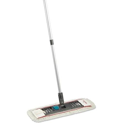 Leifheit Professionellt platt torkning/moppsystem, stor golvmopp 50 cm bred, styrbart 360 graders mopphuvud, kommersiell rengöring, vaktmästarutbud Leifheit Professionellt platt torkning/moppsystem, stor golvmopp 50 cm bred, styrbart 360 graders mopphuvud, kommersiell rengöring, vaktmästarutbud