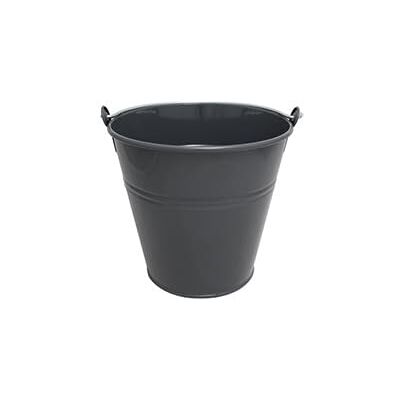 GUILLOUARD Hink 3,5 L Ø20 cm galvaniserat stål grå antracit vattentät, rostskydd trädgård, aska, vatten, dekoration metallhandtag 040195 GUILLOUARD Hink 3,5 L Ø20 cm galvaniserat stål grå antracit vattentät, rostskydd trädgård, aska, vatten, dekoration metallhandtag 040195