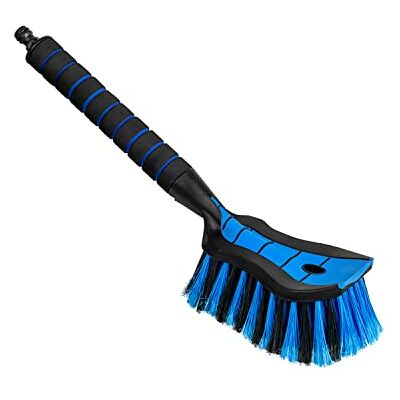 ToM PaR Biltvättsborste I Tvättborste I Vattenborste med slanganslutning I Borste med vattenanslutning I Tätt arrangerade borstar I Bekvämt handtag I Längd: 44 cm I Blå ToM PaR Biltvättsborste I Tvättborste I Vattenborste med slanganslutning I Borste med vattenanslutning I Tätt arrangerade borstar I Bekvämt handtag I Längd: 44 cm I Blå