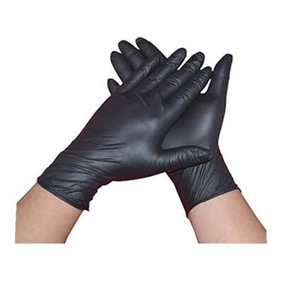 COVETRUS Latex handske utan pulver XL svart 100U COVETRUS Latex handske utan pulver XL svart 100U