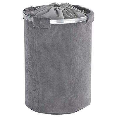 Wenko bin Cordoba grå tvättkorg, polyester, 40 x 40 x 54 cm Wenko bin Cordoba grå tvättkorg, polyester, 40 x 40 x 54 cm