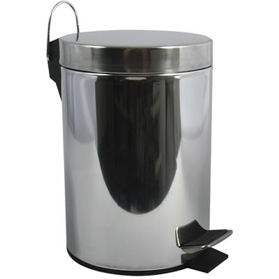 MSV papperskorg, Silver 3l MSV papperskorg, Silver 3l
