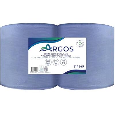 ARGOS Blå torkspole med central avböjning Återvunnen cell optimal absorption ARGOS Blå torkspole med central avböjning Återvunnen cell optimal absorption
