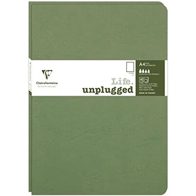Clairefontaine 733083C Age Bag DUO set de 2 cahiers piqués 21x29,7cm 96p uni vert Clairefontaine 733083C Age Bag DUO set de 2 cahiers piqués 21x29,7cm 96p uni vert