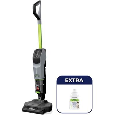 Bissell ® SpinWave® + Vac Pet Trådlös rengöring av hårda ytor Dammfri moppning Slät design Enkel rengöring För alla typer av hårda golv 3885N Bissell ® SpinWave® + Vac Pet Trådlös rengöring av hårda ytor Dammfri moppning Slät design Enkel rengöring För alla typer av hårda golv 3885N