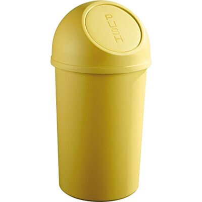 Helit H2401218 Bin med tryckflik 25 l, gul Helit H2401218 Bin med tryckflik 25 l, gul
