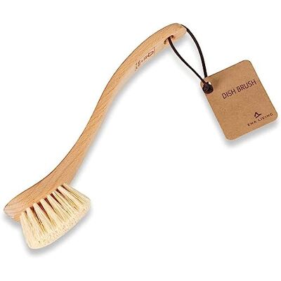 ENA Living Diskborste i trä (26 x 4 cm) FSC-certifierad diskborste i bokträ med sisalhår långvarig och robust diskborste ENA Living Diskborste i trä (26 x 4 cm) FSC-certifierad diskborste i bokträ med sisalhår långvarig och robust diskborste