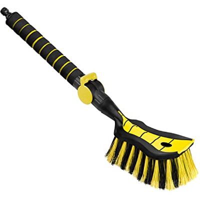 ToM PaR B ltvättsborste Tvättborste Vattenavstängn ngsvent l Vattenborste med slanganslutn ng Borste med vattenanslutn ng Tätt placerade borsthår Bekvämt handtag Längd: 54 cm Gul ToM PaR B ltvättsborste Tvättborste Vattenavstängn ngsvent l Vattenborste med slanganslutn ng Borste med vattenanslutn ng Tätt placerade borsthår Bekvämt handtag Längd: 54 cm Gul