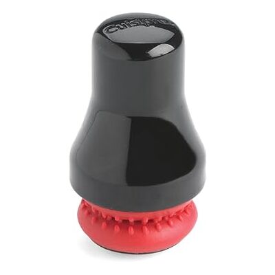 Cuisipro Magnetisk fläckskrubbare, mjuk silikon, svart och röd, glasrengöringsborste, repfri Cuisipro Magnetisk fläckskrubbare, mjuk silikon, svart och röd, glasrengöringsborste, repfri