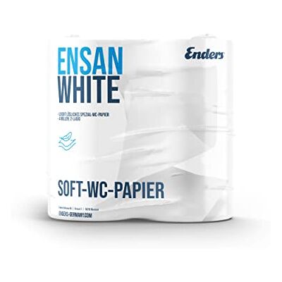 Enders ® SOFT toalettpapper, för campingtoaletten, för mobil toalett, lättlösligt toalettpapper, 2 lager, toalettpapper, extremt mjukt och starkt #5005 Enders ® SOFT toalettpapper, för campingtoaletten, för mobil toalett, lättlösligt toalettpapper, 2 lager, toalettpapper, extremt mjukt och starkt #5005