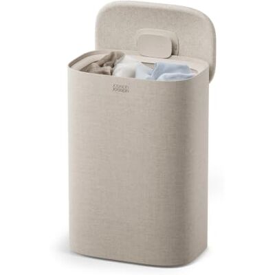 Joseph Joseph Tota 2 One Tvättkorg 60 Liter med Urtagbar Påse Ljusbeige Joseph Joseph Tota 2 One Tvättkorg 60 Liter med Urtagbar Påse Ljusbeige