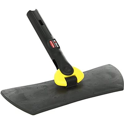 Rubbermaid Commercial Products kommersiella 27,94 cm HYGEN Quick Connect flexibel mopp, mikrofiber, svart, 6 stycken Rubbermaid Commercial Products kommersiella 27,94 cm HYGEN Quick Connect flexibel mopp, mikrofiber, svart, 6 stycken
