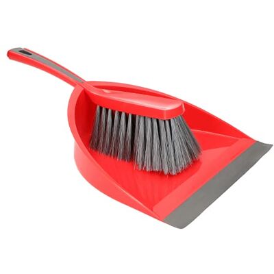 KOTARBAU ® Handborste 30 cm och spade 40 cm med gummiläpp sopset av plast KOTARBAU ® Handborste 30 cm och spade 40 cm med gummiläpp sopset av plast