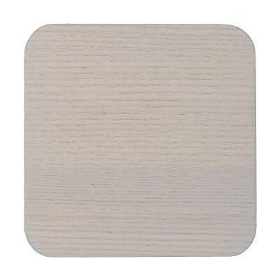 Creative Naturals träfanér dryckesunderlägg, fyrkantig, MDF, grå tvätt, 10,5 cm, set med 4 Creative Naturals träfanér dryckesunderlägg, fyrkantig, MDF, grå tvätt, 10,5 cm, set med 4