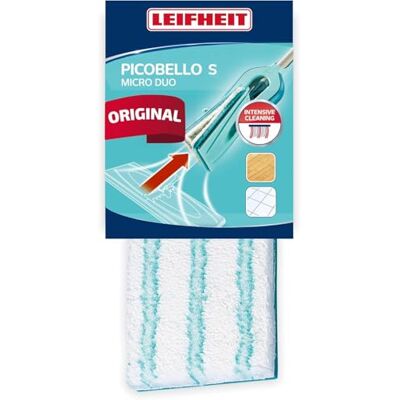 Leifheit Picobello S Mop ersättningsdyna – Micro Duo mikrofiber, 27 cm bred, för Picobello Mop, Picobello ersättningshuvud Leifheit Picobello S Mop ersättningsdyna – Micro Duo mikrofiber, 27 cm bred, för Picobello Mop, Picobello ersättningshuvud