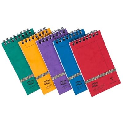 Clairefontaine "Europa" mindre dyna, linjerad anteckningsblock, 120 sidor – blå Clairefontaine "Europa" mindre dyna, linjerad anteckningsblock, 120 sidor – blå