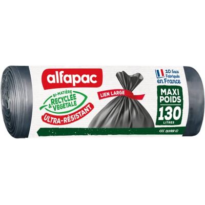 Alfapac Maxi-viktväska, 130 l, 10 stycken Alfapac Maxi-viktväska, 130 l, 10 stycken