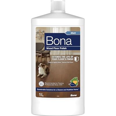 Bona Golvpolish för Trägolv och Parkett, Matt Finish 1 L Bona Golvpolish för Trägolv och Parkett, Matt Finish 1 L