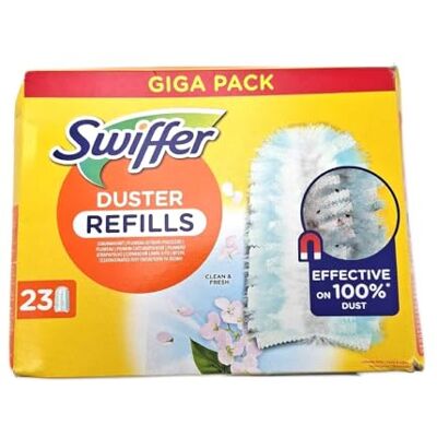 Swiffer Duster dunjackor fångar damm, 69 täcken, fångar och fångar damm och smuts, når de svåraste platserna i hemmet, storlek Swiffer Duster dunjackor fångar damm, 69 täcken, fångar och fångar damm och smuts, når de svåraste platserna i hemmet, storlek
