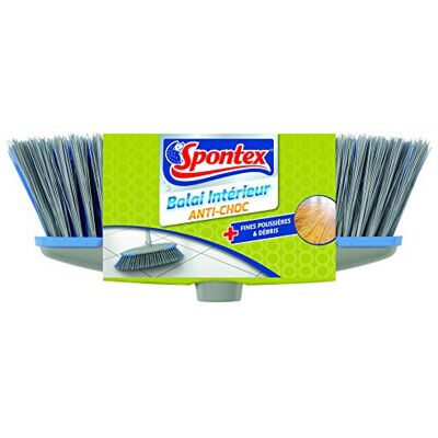 Spontex 1 inre kvasthuvud kompatibel med alla -ärmar dubbelverkande fibrer stötsäkra kanter Spontex 1 inre kvasthuvud kompatibel med alla -ärmar dubbelverkande fibrer stötsäkra kanter