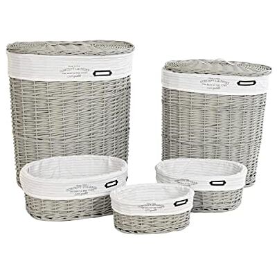 DKD Home Decor Uppsättning korgar, Standard DKD Home Decor Uppsättning korgar, Standard