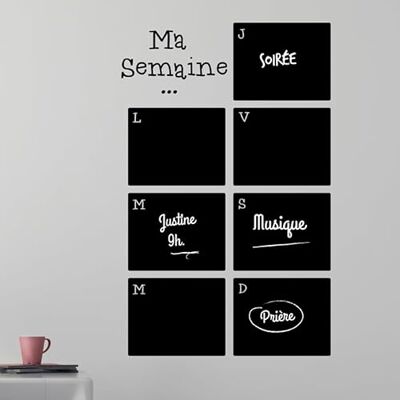 Okänd märkes Whiteboard-citatklistermärke - Veckomeddelande om ankomst - Väggdekoration Okänd märkes Whiteboard-citatklistermärke - Veckomeddelande om ankomst - Väggdekoration