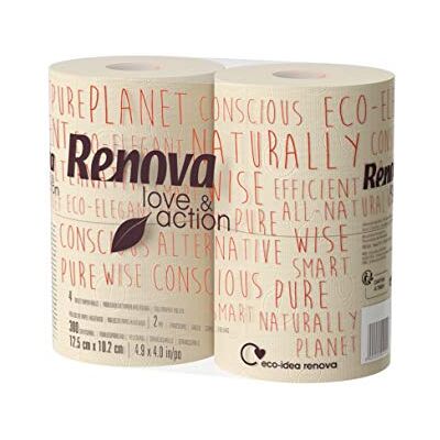 Renova Eco Love & Action toalettpapper 4 st Renova Eco Love & Action toalettpapper 4 st