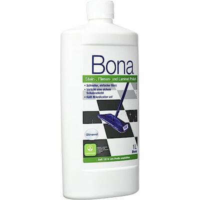 Bona Sten, kakel och laminat Polish 1 l, glansvårdsprodukter för hårda golv Bona Sten, kakel och laminat Polish 1 l, glansvårdsprodukter för hårda golv