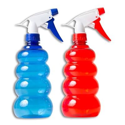 IPEA 2x Spray 500 ml Spray spray för vatten och vätskor 2-delat set Multipurpose plastsprayflaska för hem, badrum, hår, växter, trädgård, tvättmedel, rengöringsmedel IPEA 2x Spray 500 ml Spray spray för vatten och vätskor 2-delat set Multipurpose plastsprayflaska för hem, badrum, hår, växter, trädgård, tvättmedel, rengöringsmedel