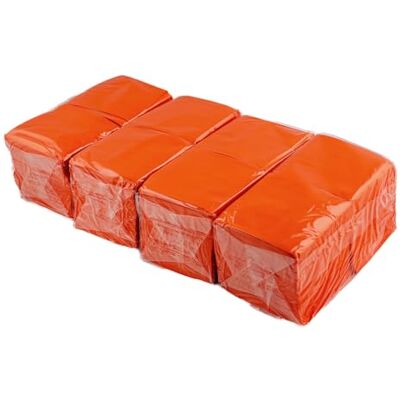 Hostelnovo 600 stycken orange bordsservetter, engångsservetter, mikropunkt, 10 x 10 cm (hopvikt) och 20 x 20 cm (utvikta) – perfekt för cateringevenemang, barer och fester Hostelnovo 600 stycken orange bordsservetter, engångsservetter, mikropunkt, 10 x 10 cm (hopvikt) och 20 x 20 cm (utvikta) – perfekt för cateringevenemang, barer och fester