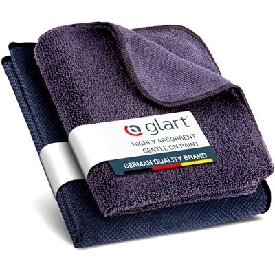 Glart H4432K 2-pack mikrofiberdukar – 60x40 cm & 32x32 cm – för kök, glas, möbler – utan ludd, skonsam för lackade ytor – tvättbar & hållbar hushållsduk Glart H4432K 2-pack mikrofiberdukar – 60x40 cm & 32x32 cm – för kök, glas, möbler – utan ludd, skonsam för lackade ytor – tvättbar & hållbar hushållsduk