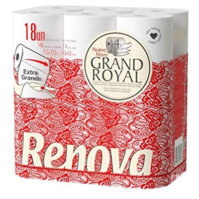 Grand Royal RENOVA 4-lagers toalettpapper - Toalettpapper Grand Royal RENOVA 4-lagers toalettpapper - Toalettpapper