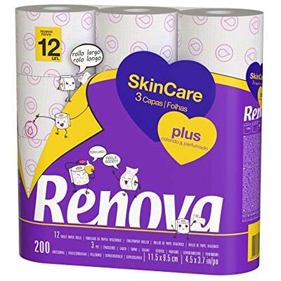 Renova Trefaldigt Toalettpapper - Toalettpapper Renova Trefaldigt Toalettpapper - Toalettpapper