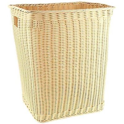 Stock Cash Korg PP Rektangulär Kläder, Beige, 43 x 35 x 50 cm Stock Cash Korg PP Rektangulär Kläder, Beige, 43 x 35 x 50 cm